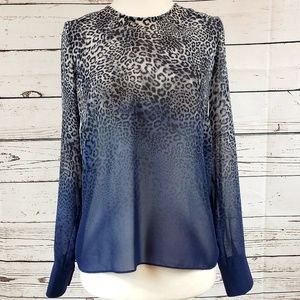 Classy Cheetah Ombre top by Vince Camuto